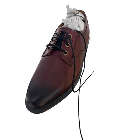 Dr Martens Women's Trulia Antique Temperly Shoes Cherry Red Black Size 7 NWOB - Picture 8 of 8